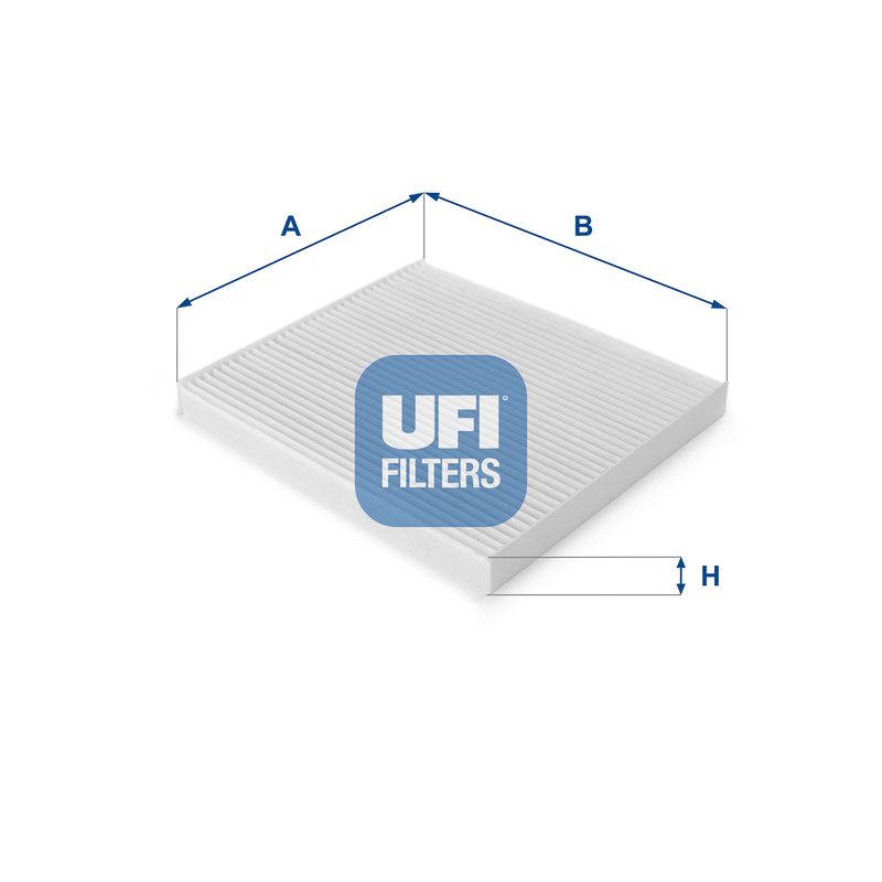 Фільтр, повітря у салоні UFI 53.125.00