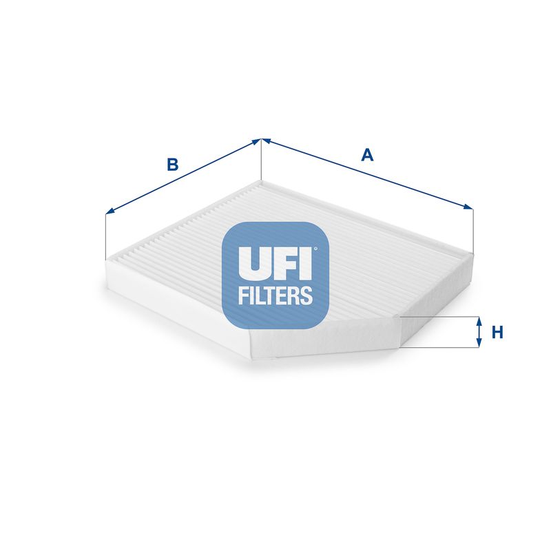 Фільтр, повітря у салоні UFI 53.153.00