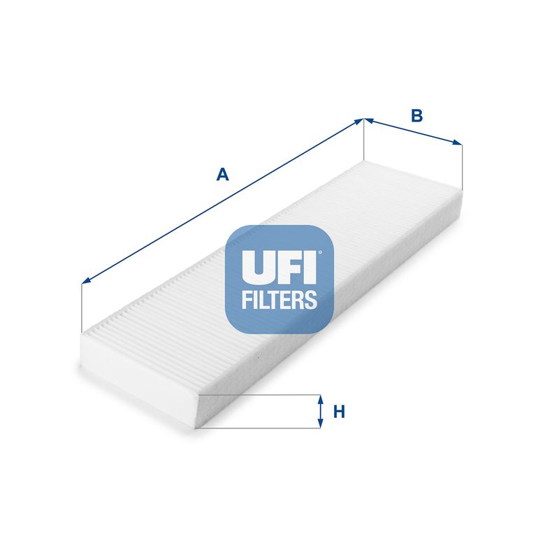 Фільтр, повітря у салоні UFI 53.156.00