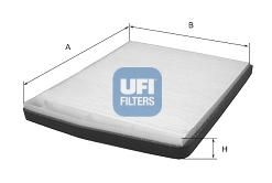 Filtras, salono oras UFI 53.205.00