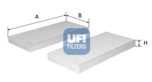 Filtras, salono oras UFI 53.212.00