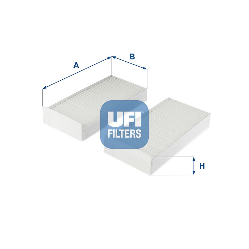 Фільтр, повітря у салоні UFI 53.332.00