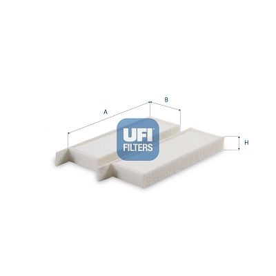 Filter, cabin air UFI 53.587.00