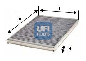 Filter, cabin air UFI 54.120.00