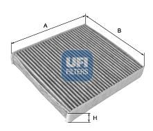 Filter, cabin air UFI 54.135.00