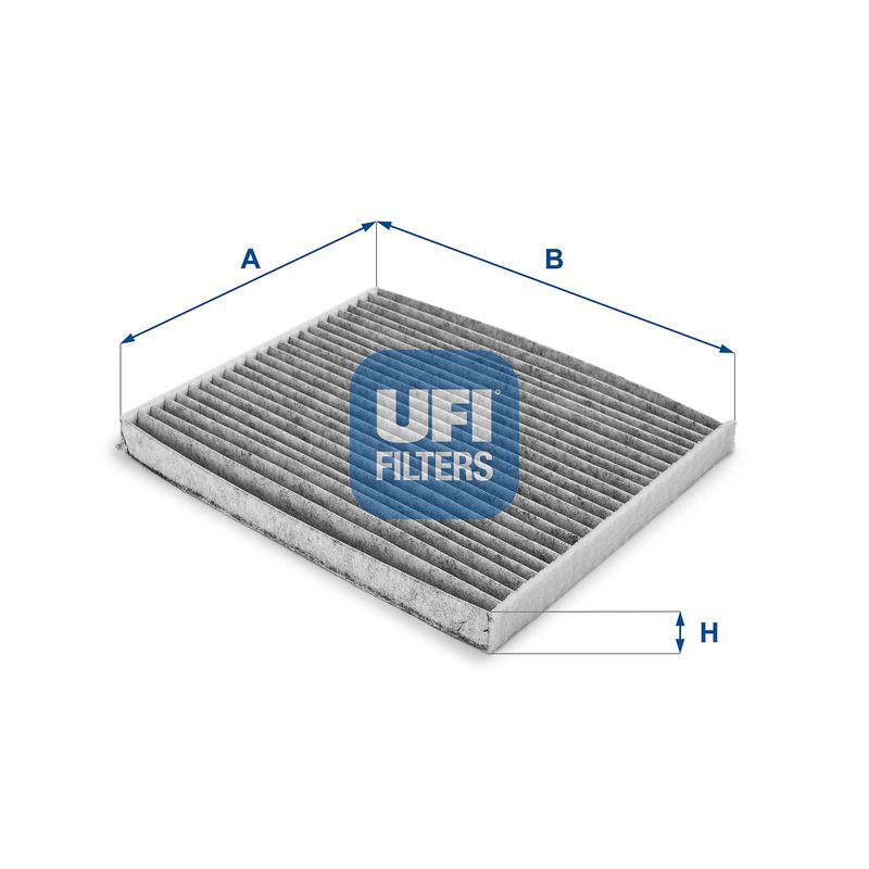Filter, cabin air UFI 54.162.00