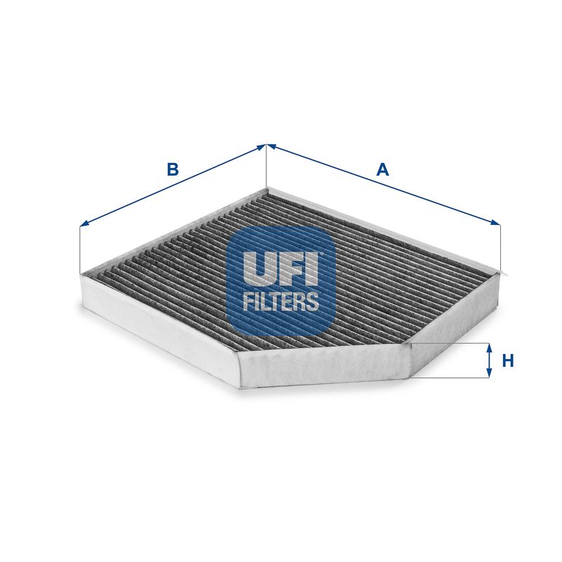 Фільтр, повітря у салоні UFI 54.168.00