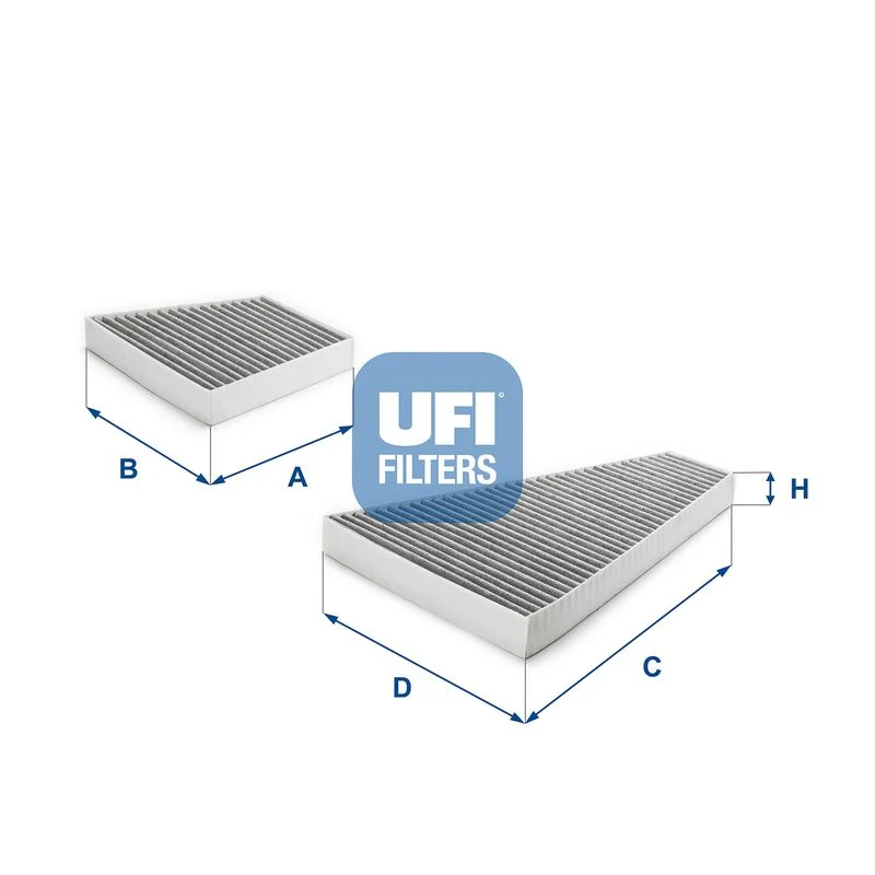 Filtras, salono oras UFI 54.302.00