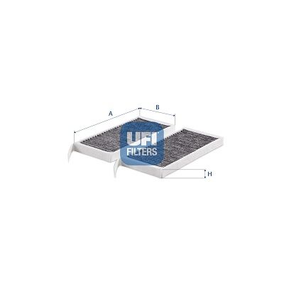 Filter, cabin air UFI 54.417.00