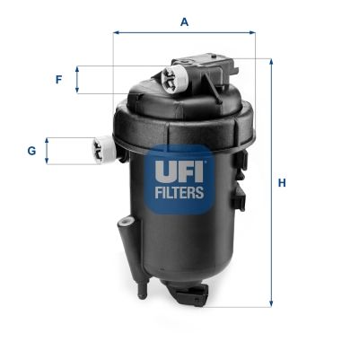 Фільтр палива UFI 55.179.00