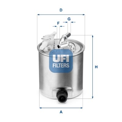 Fuel Filter UFI 55.392.00