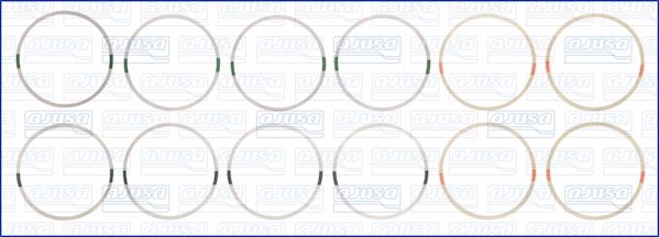 O-Ring Set, cylinder sleeve AJUSA 60000200
