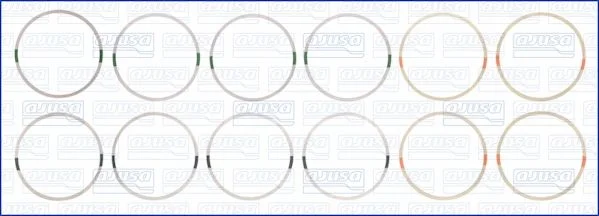 Gasket Set, cylinder liner AJUSA 60000200