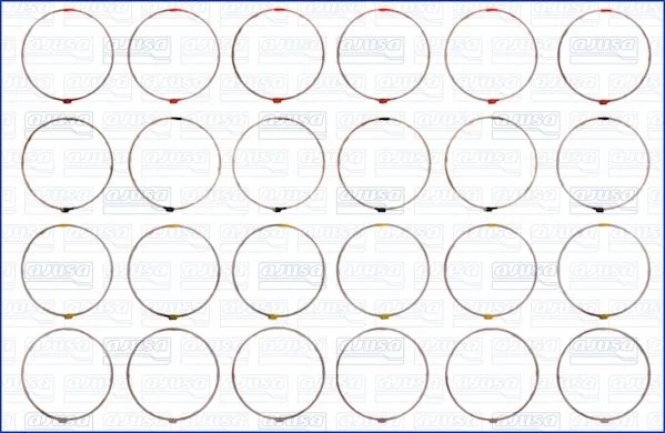 Gasket Set, cylinder liner AJUSA 60000300