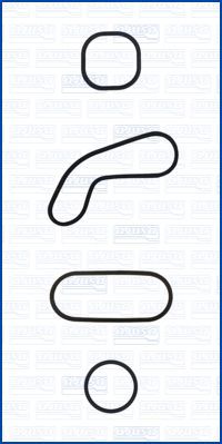 Gasket Set, oil cooler AJUSA 77010100