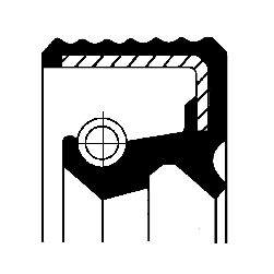 Shaft Seal, manual transmission CORTECO 01033486B