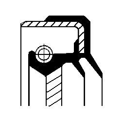 Shaft Seal, differential CORTECO 01034649B