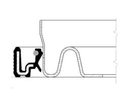 Shaft Seal, crankshaft CORTECO 12031045B