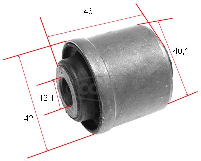 Mounting, control/trailing arm CORTECO 21652522