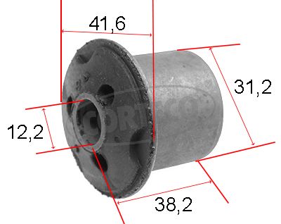 Valdymo svirties/išilginių svirčių įvorė CORTECO 21652773