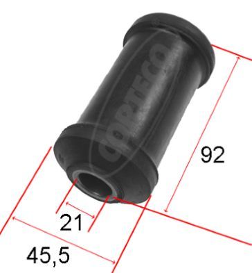 Mounting, control/trailing arm CORTECO 21652918