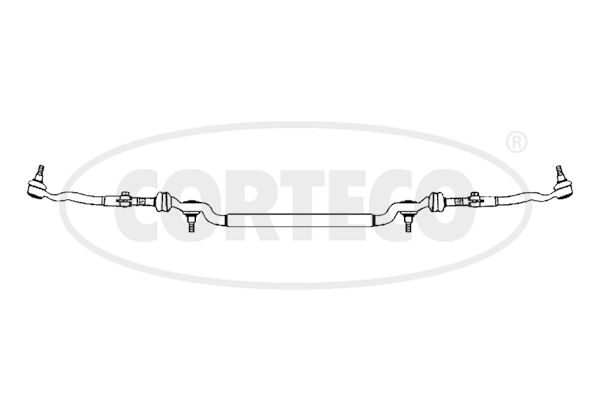 Tie Rod CORTECO 49396055