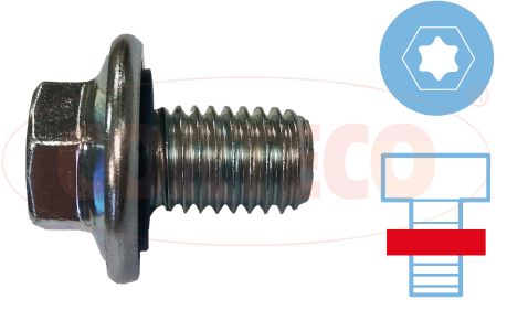 Screw Plug, oil sump CORTECO 49471176