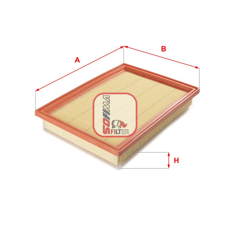 Повітряний фільтр SOFIMA S 0502 A