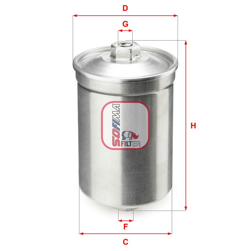 Fuel Filter SOFIMA S 1502 B