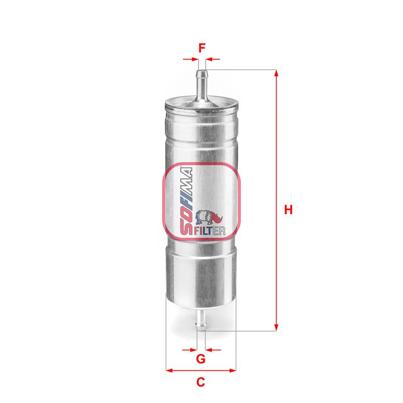 Fuel Filter SOFIMA S 1508 B