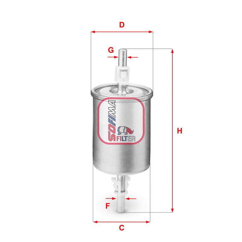 Fuel Filter SOFIMA S 1515 B