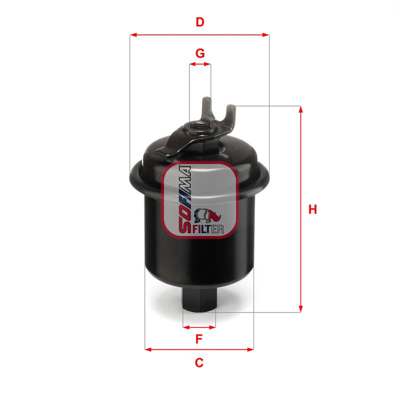 Fuel Filter SOFIMA S 1621 B