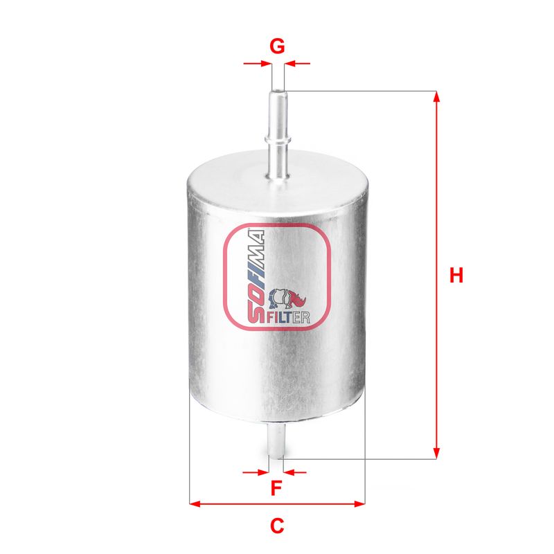 Fuel Filter SOFIMA S 1817 B