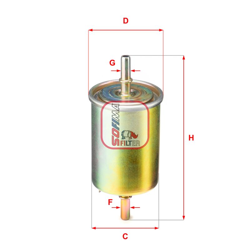 Fuel Filter SOFIMA S 1850 B