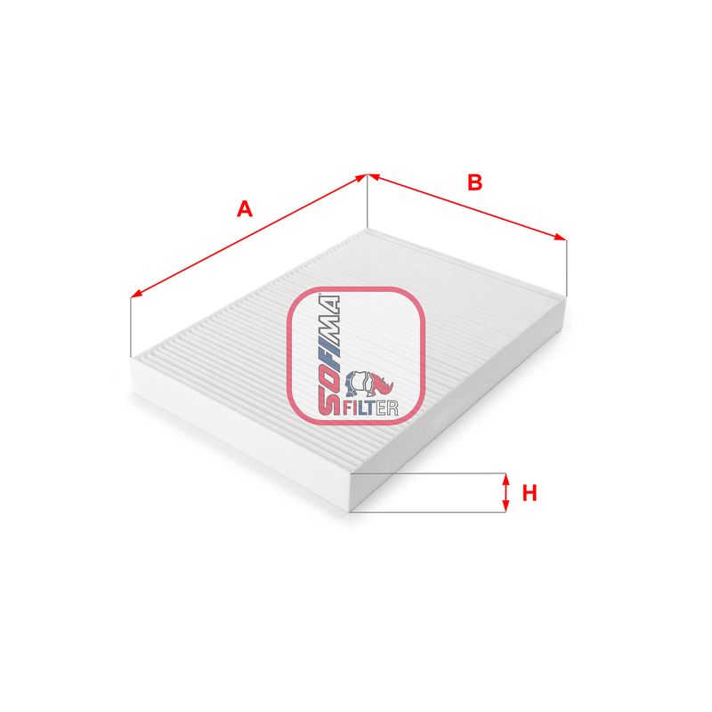 Filtras, salono oras SOFIMA S 3032 C