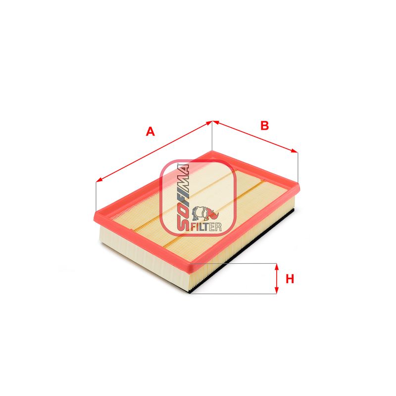 Повітряний фільтр SOFIMA S 3207 A