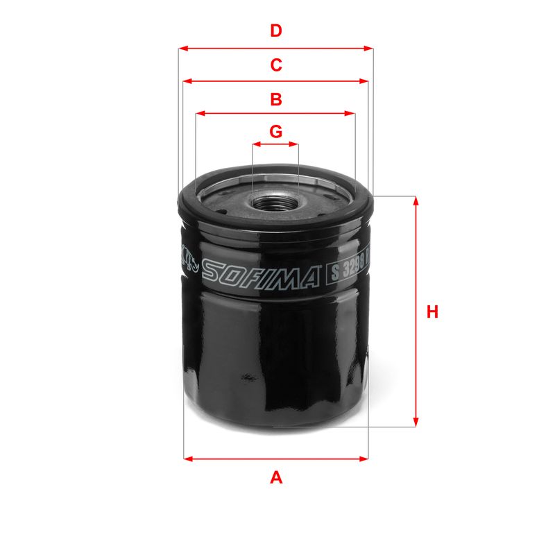 Oil Filter SOFIMA S 3298 R