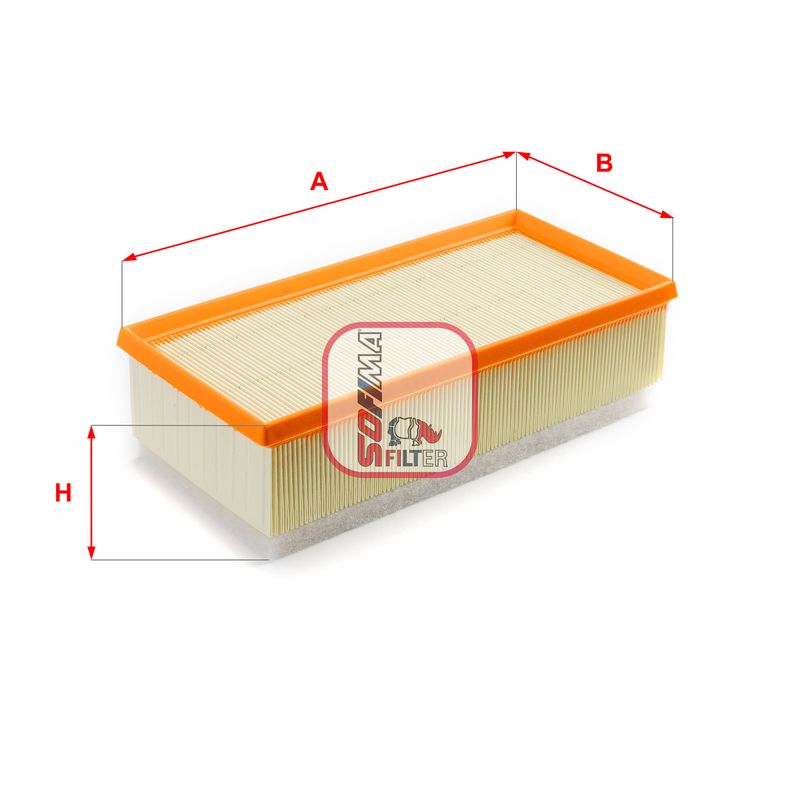 Повітряний фільтр SOFIMA S 3334 A