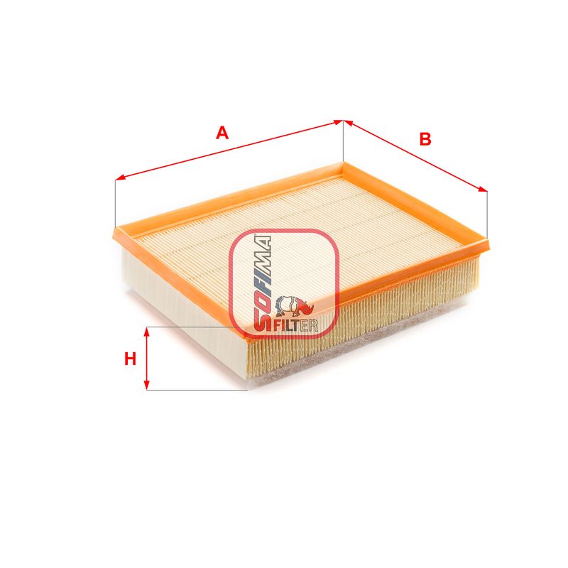 Повітряний фільтр SOFIMA S 3374 A