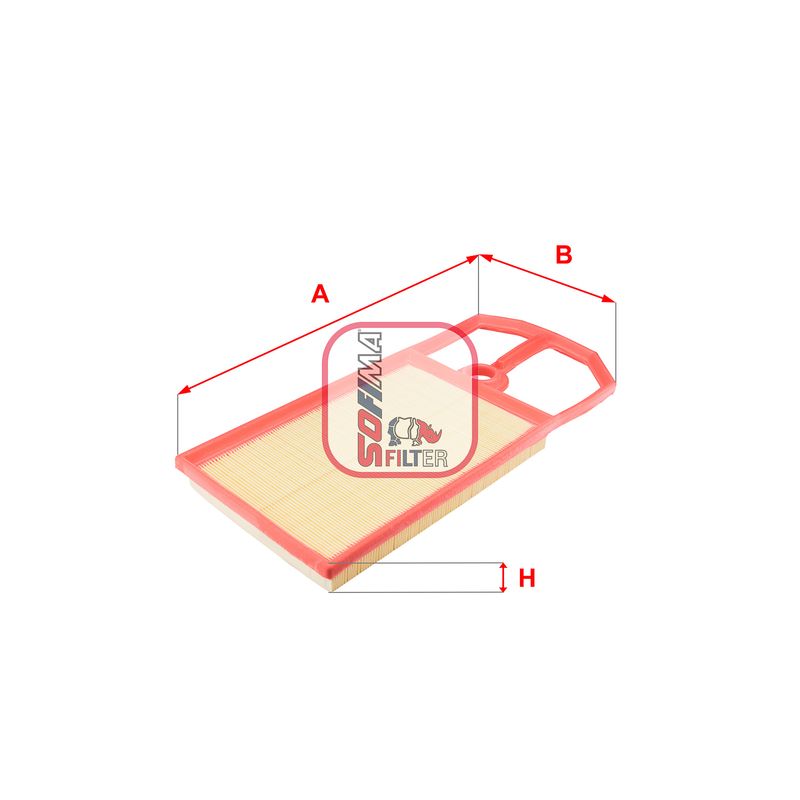 Air Filter SOFIMA S 3820 A