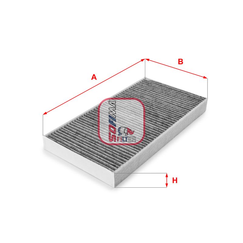 Filter, cabin air SOFIMA S 4100 CA