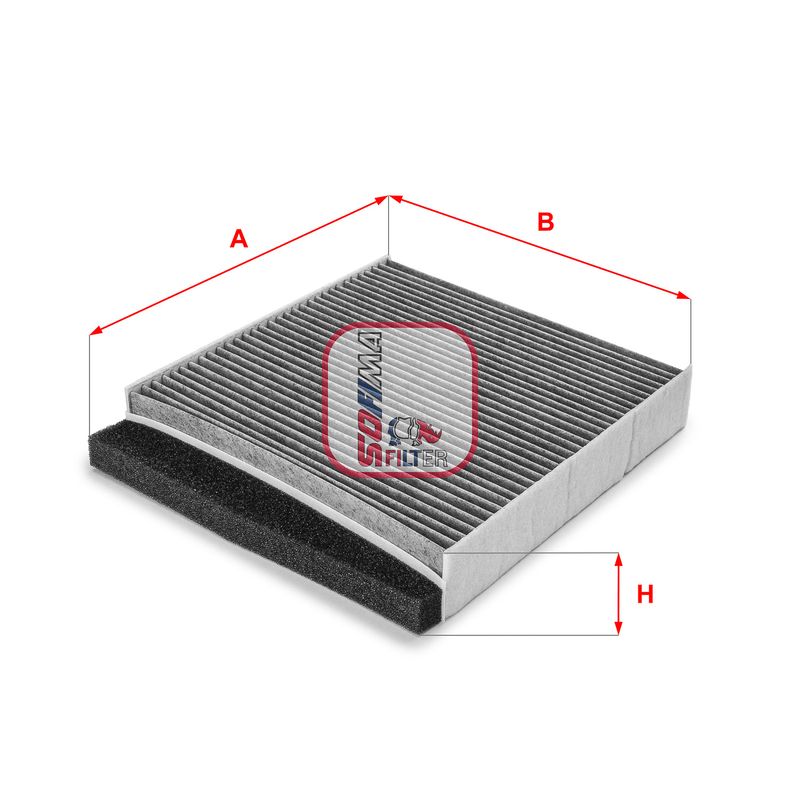 Фільтр, повітря у салоні SOFIMA S 4126 CA