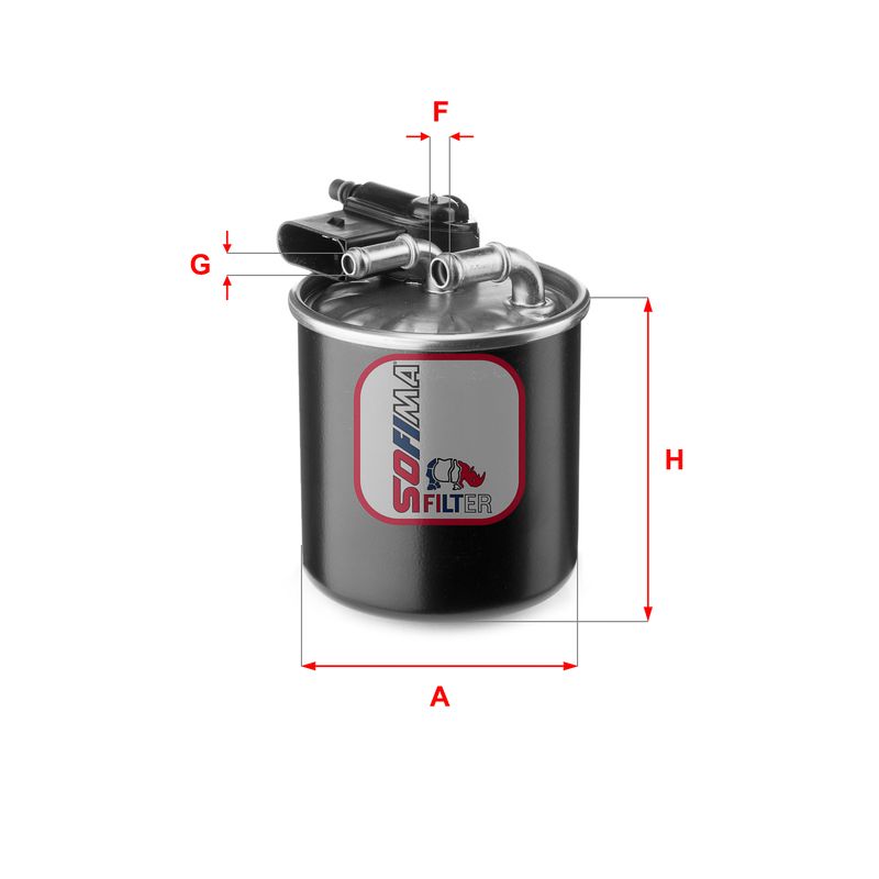 Fuel Filter SOFIMA S 4148 NR