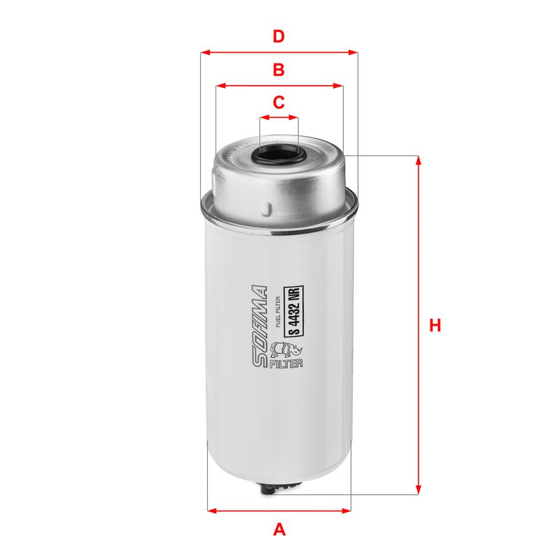 Fuel Filter SOFIMA S 4432 NR