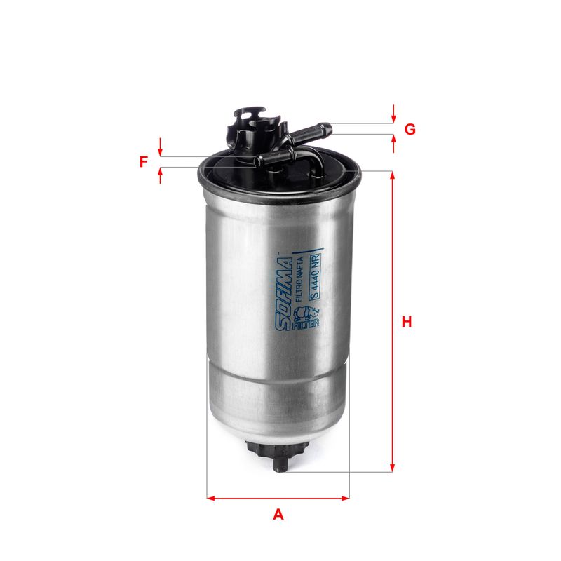 Fuel Filter SOFIMA S 4440 NR