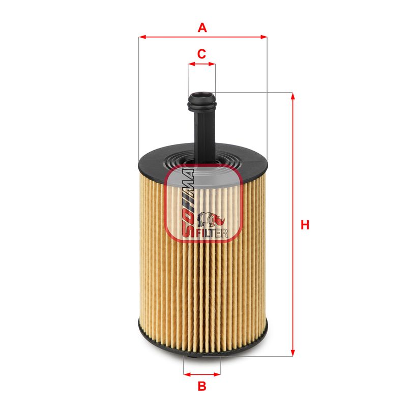 Oil Filter SOFIMA S 5023 PE