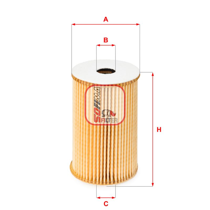 Oil Filter SOFIMA S 5029 PE