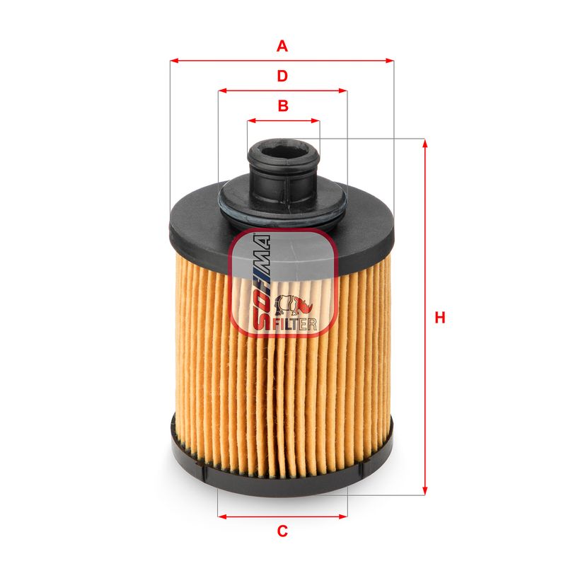 Oil Filter SOFIMA S 5031 PE