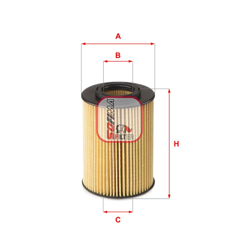 Oil Filter SOFIMA S 5075 PE