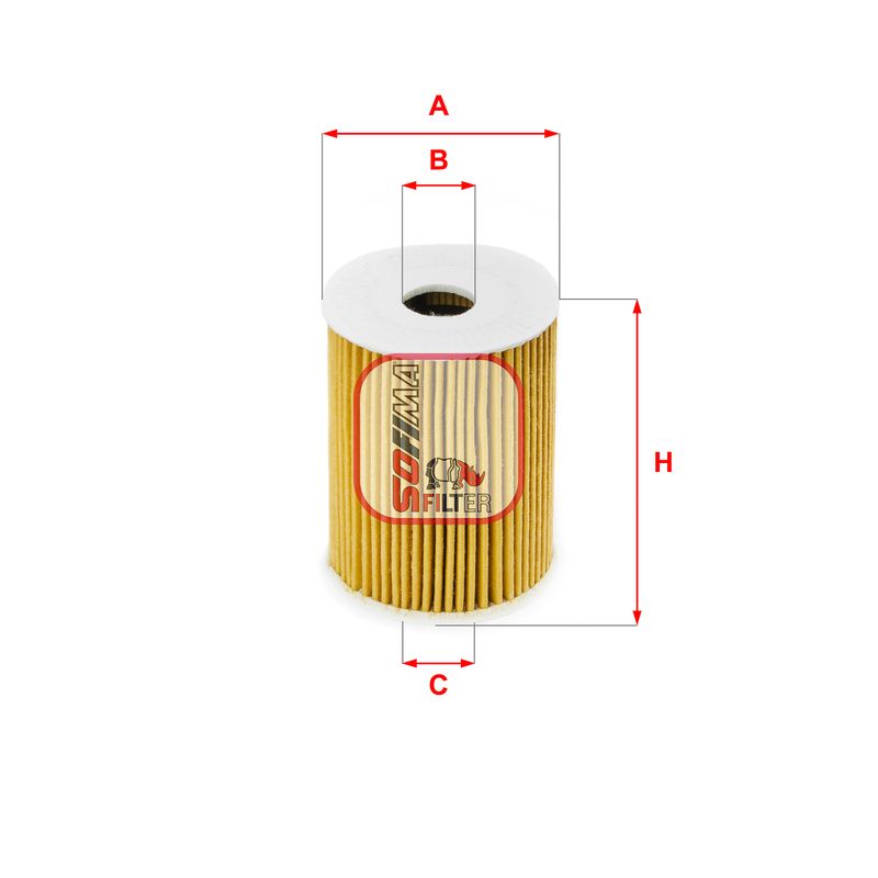 Oil Filter SOFIMA S 5091 PE